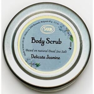New! SABON  Body Scrub  - Delicate Jasmine - 60g Travel‎ size